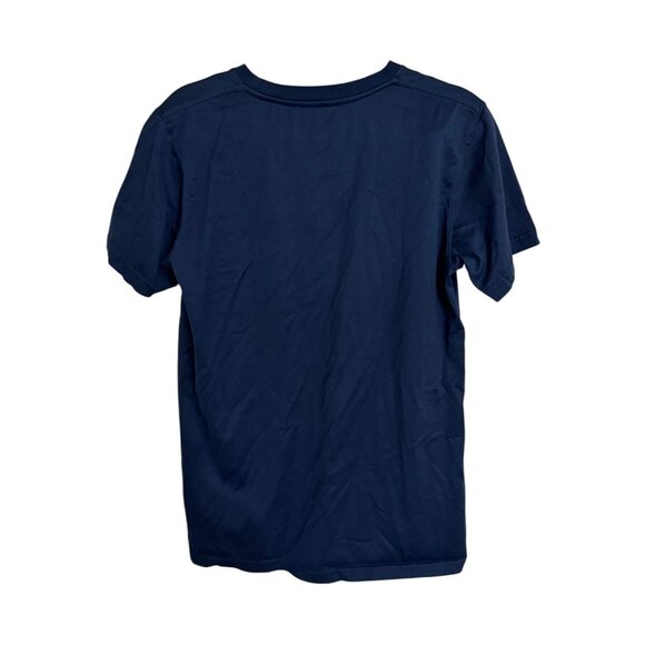 Norse Projects Navy Blue Short Sleeve Tee - Picture 2 of 5